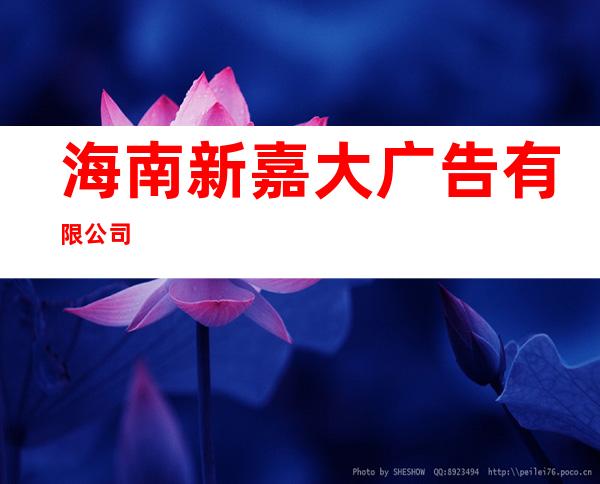 海南新嘉大广告有限公司