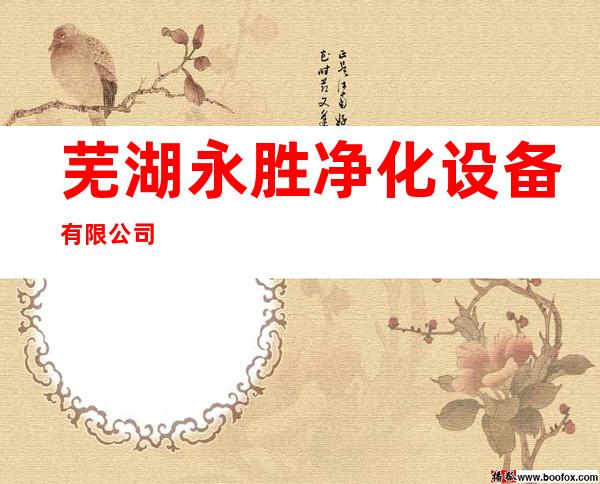 芜湖永胜净化设备有限公司